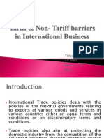 Tariff Non-Tariff Tittu