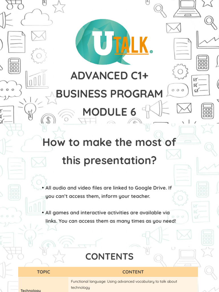 Advanced C1+ Business Program Module 6 | PDF | Artificial Intelligence ...