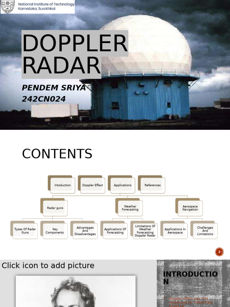 Doppler Radar: Effects and Applications | PDF | Radar | Doppler Effect