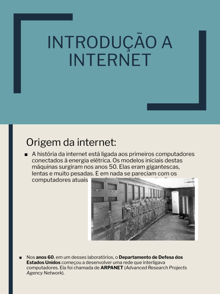 História e Navegadores da Internet | PDF | Internet | Rede mundial de ...