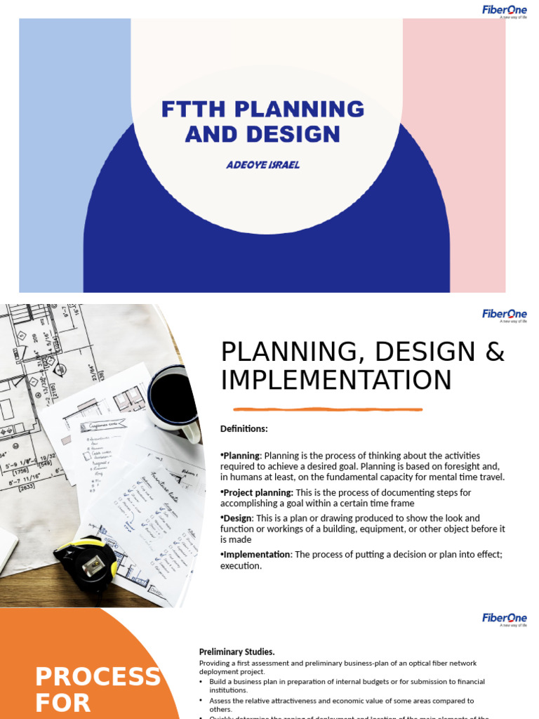 Image showcasing FTTH Network Planning and Design Guide | PDF | Fiber To The X ...