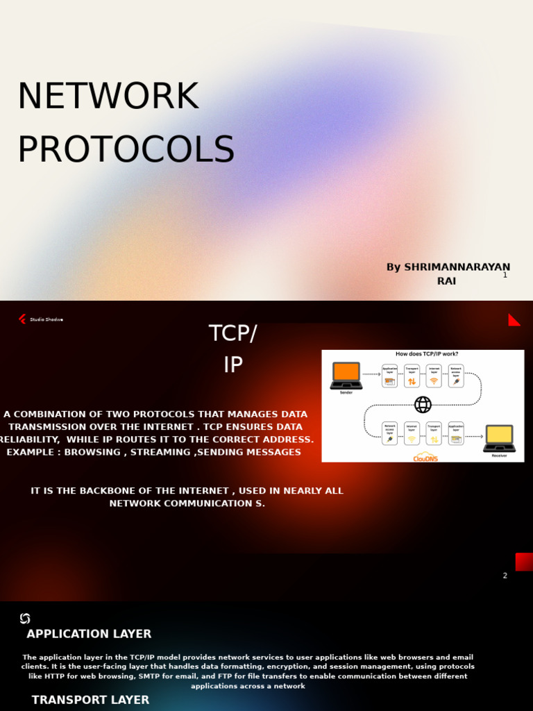 Network Protocols22 | PDF | Computer Network | Internet Protocol Suite