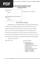 Download Apple SimpleAir joint motion after settlement by IDG News Service SN94771541 doc pdf