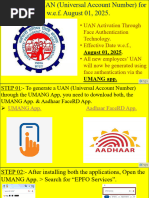 UAN Generation via UMANG App Guide | PDF