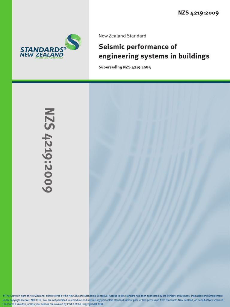 nzs-4219-2009-seismic-performance-standard-pdf-copyright-license