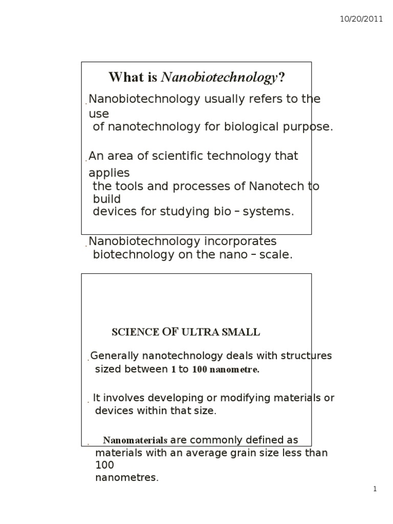 Nanotechnology thesis pdf ppt doc picture