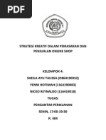 Download Strategi Kreatif Dalam Pemasaran Dan Penjualan Online Shop by sheilayutalissa SN94772250 doc pdf