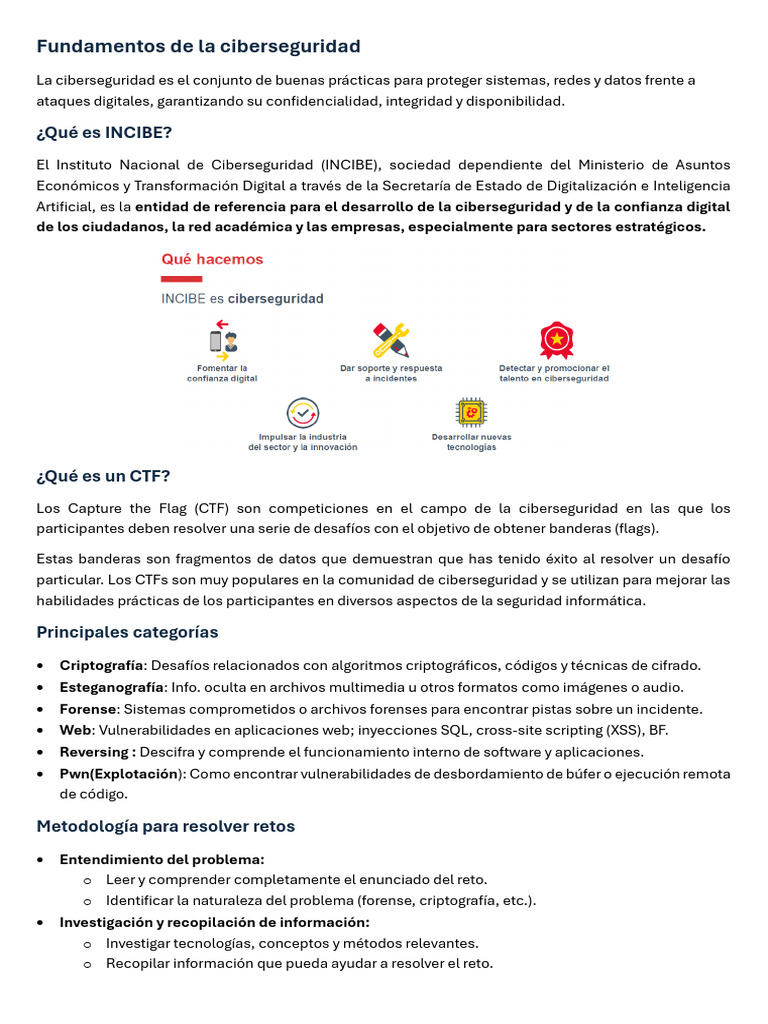 FUCI Resumen | PDF | La seguridad informática | Seguridad