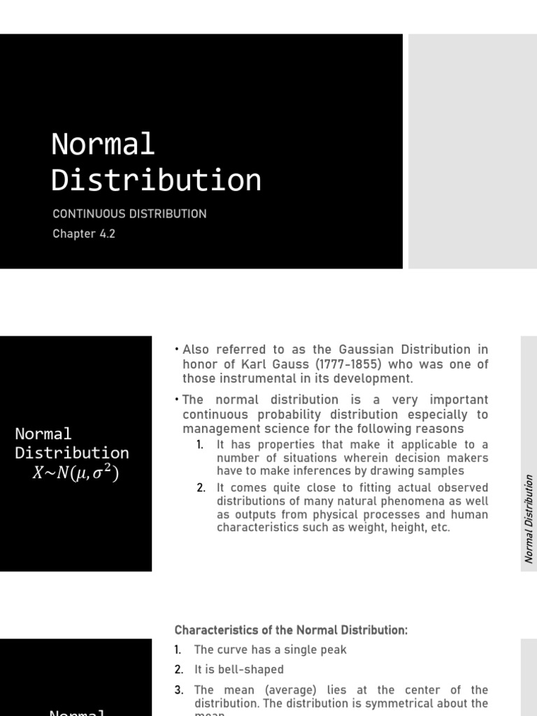 Understanding Normal Distribution Basics | PDF | Normal Distribution ...