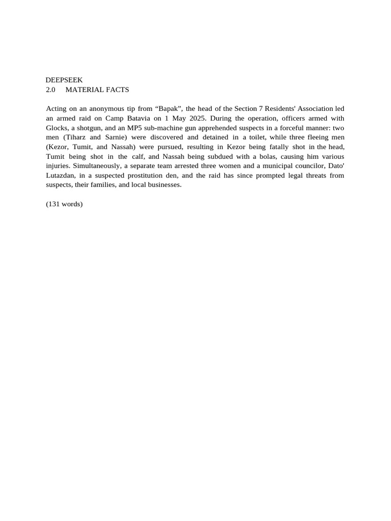 Firm 2 Opinion Writin Material Facts | PDF