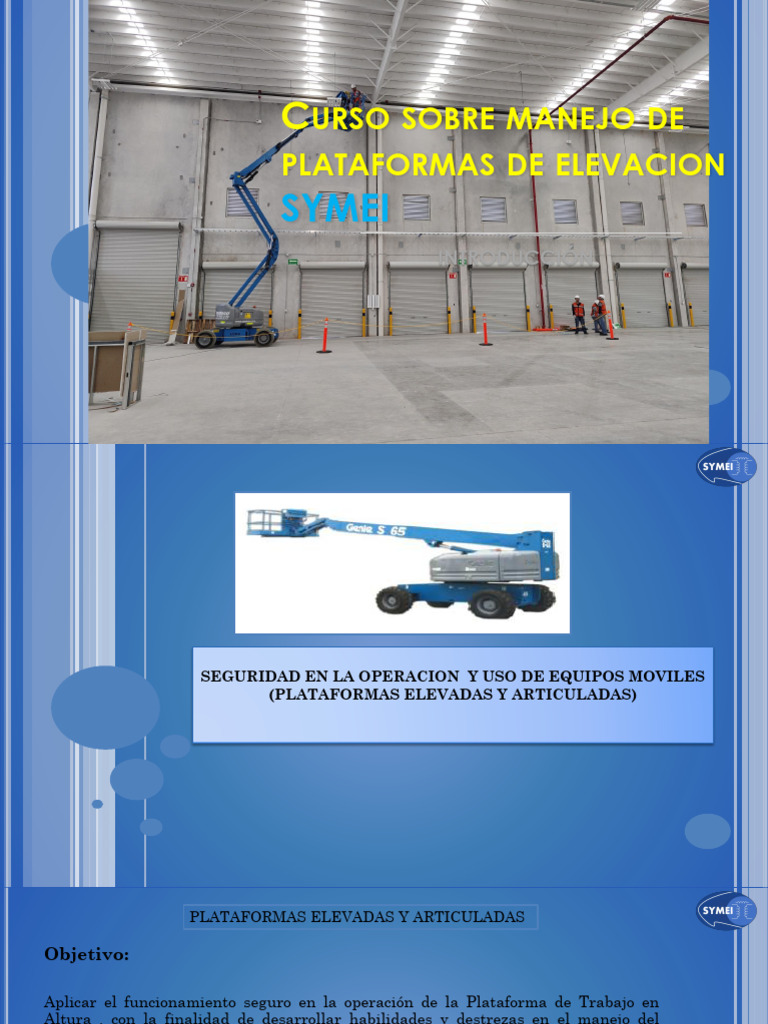 Curso de Seguridad en La Operacion y Uso de Equipos Moviles ...