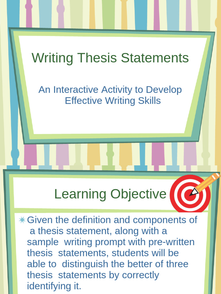 Mastering Thesis Statements for Essays | PDF | Essays | Globalization