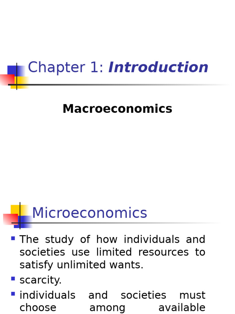 Understanding Micro and Macroeconomics | PDF | Macroeconomics | Economics