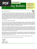 Download HS Friday Bulletin 05-25 by International School Manila SN94774879 doc pdf
