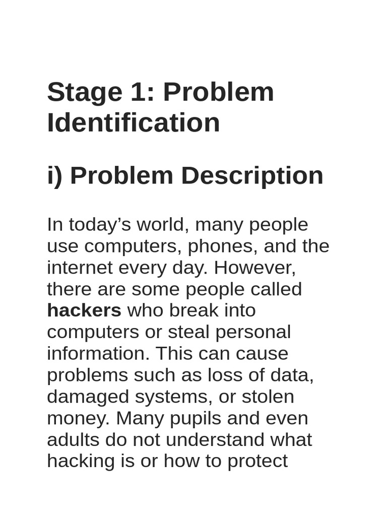 Understanding Hacking for Kids | PDF | Security Hacker | Password