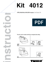 OPEL/VAUXHALL/HOLDEN Insignia, 5-dr Estate, 08-: This Kit Is Only For Vehicles With Flush or Integrated Side Railing