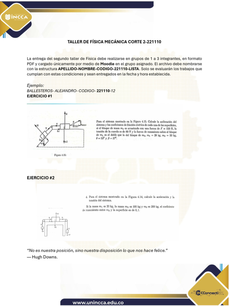 Taller Corte 2 - Segundo Corte. | PDF
