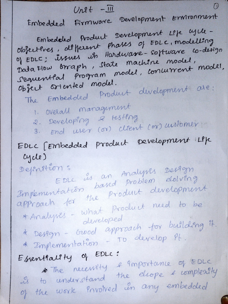 Unit 3 Embedded System | PDF