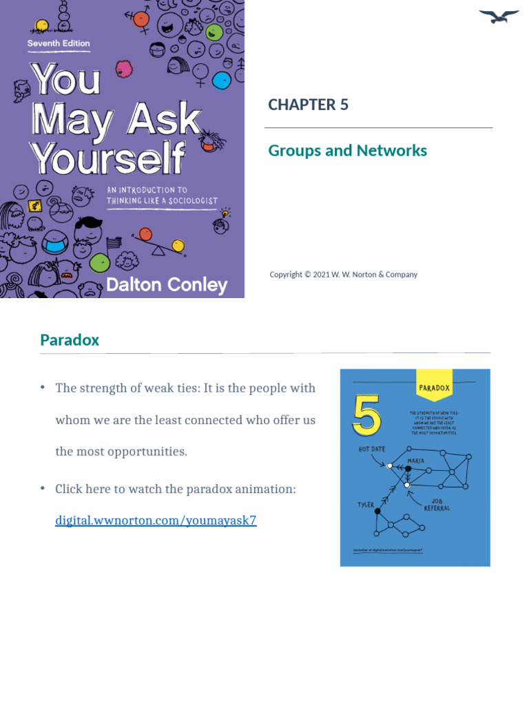 Understanding Social Groups and Networks | PDF | Social Network ...