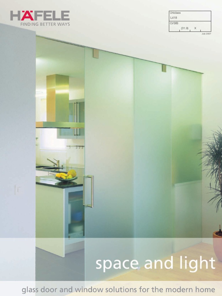 Hafele Huk Pdf Space And Light Door Window