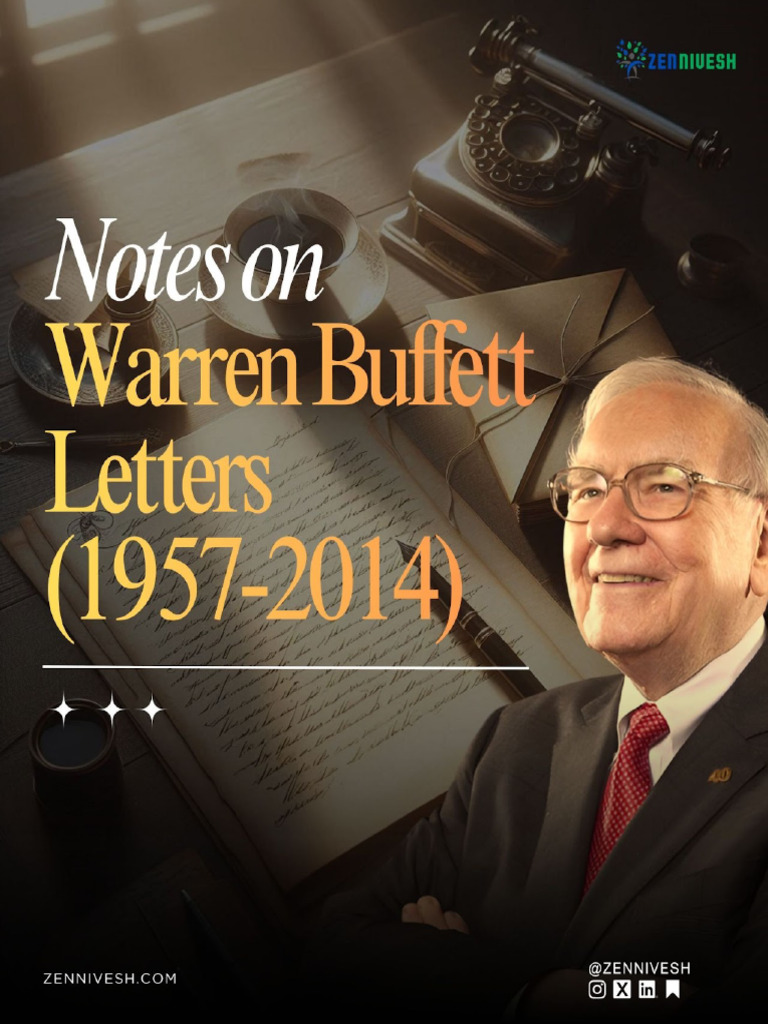 Notes On Warren Buffett Letters - 1957-2014 | PDF | Investing | Economies