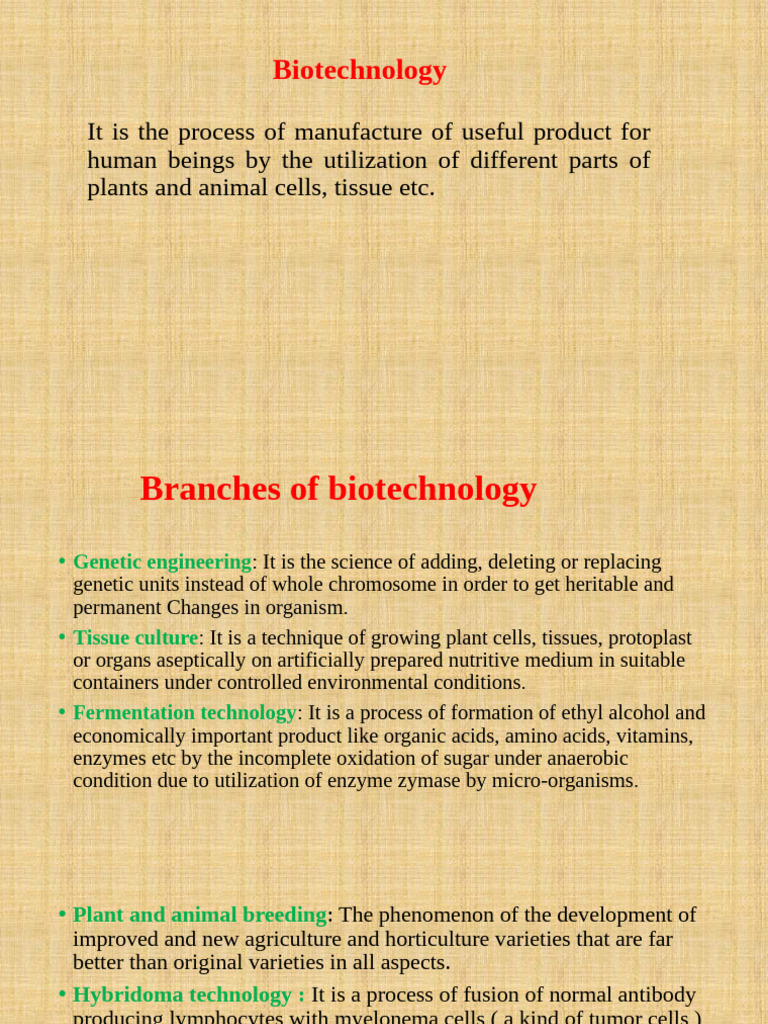 Biotechnology 113998 | PDF | Biotechnology | Plant Breeding