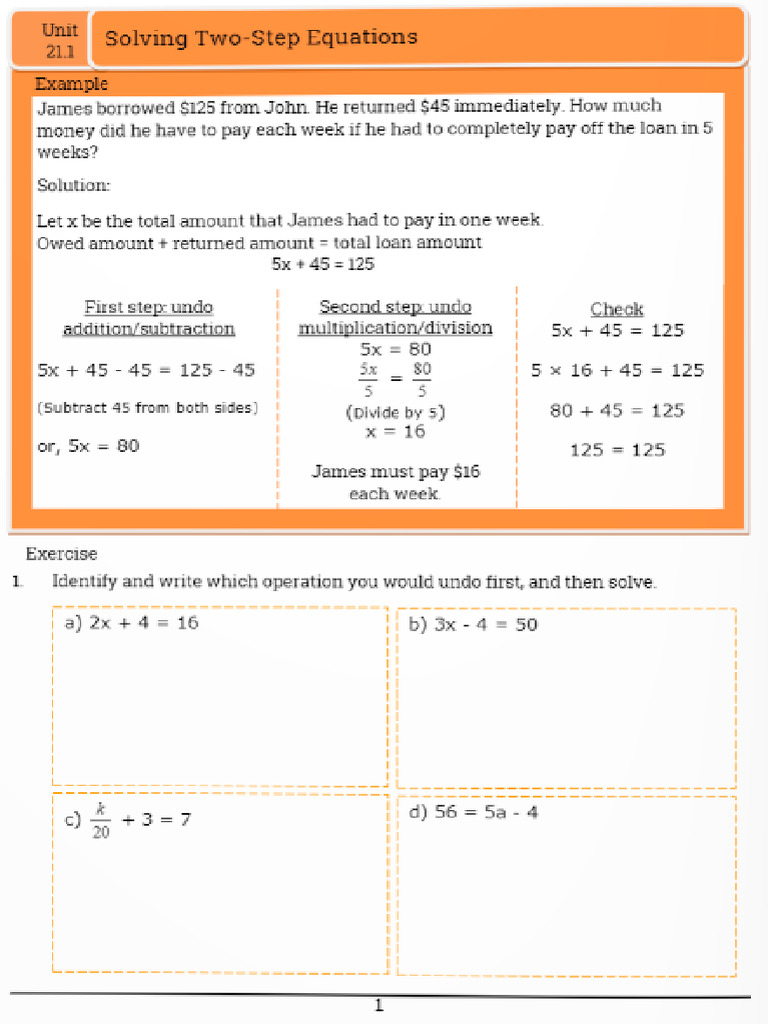 Unit 21 WS | PDF