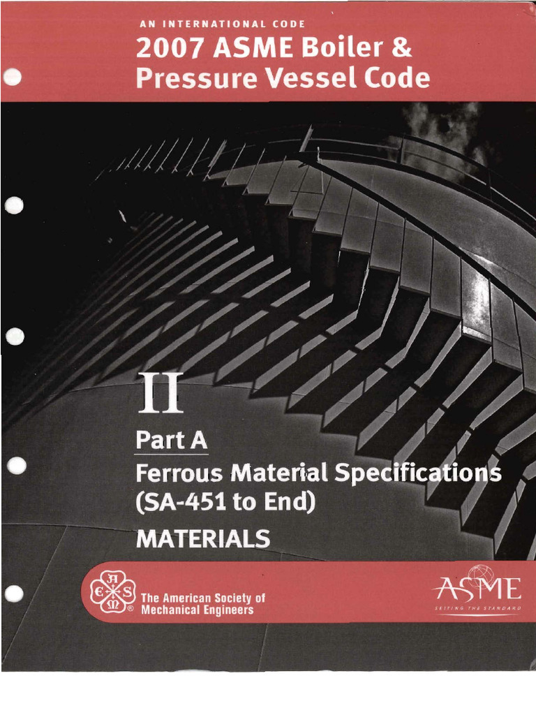 ASME Sec II Part A (SA 451 A Final) (2007) | PDF