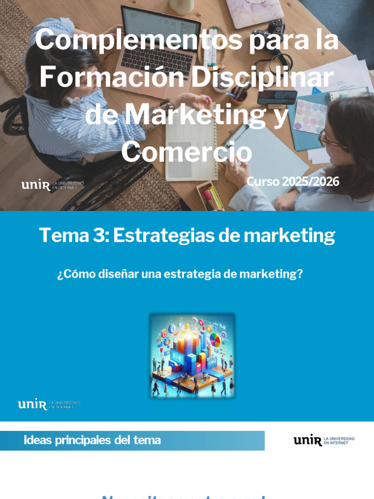 Tema 3 - Cómo Diseñar Una Estrategia de Marketing | PDF | Marketing ...