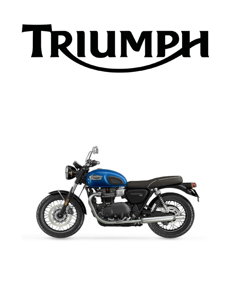 Triumph 整備説明書 Bonneville T100 Bonneville T100 Service Manual 2021-2025 | PDF | Anti Lock Braking