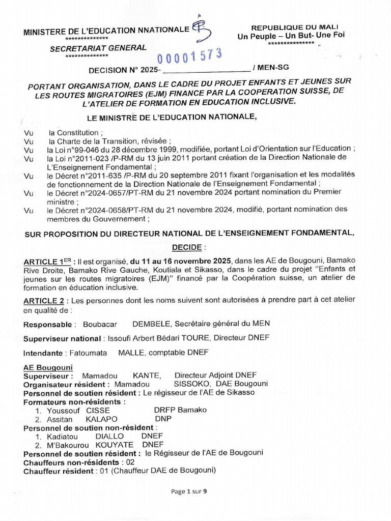 Decision Ejm Formation | PDF