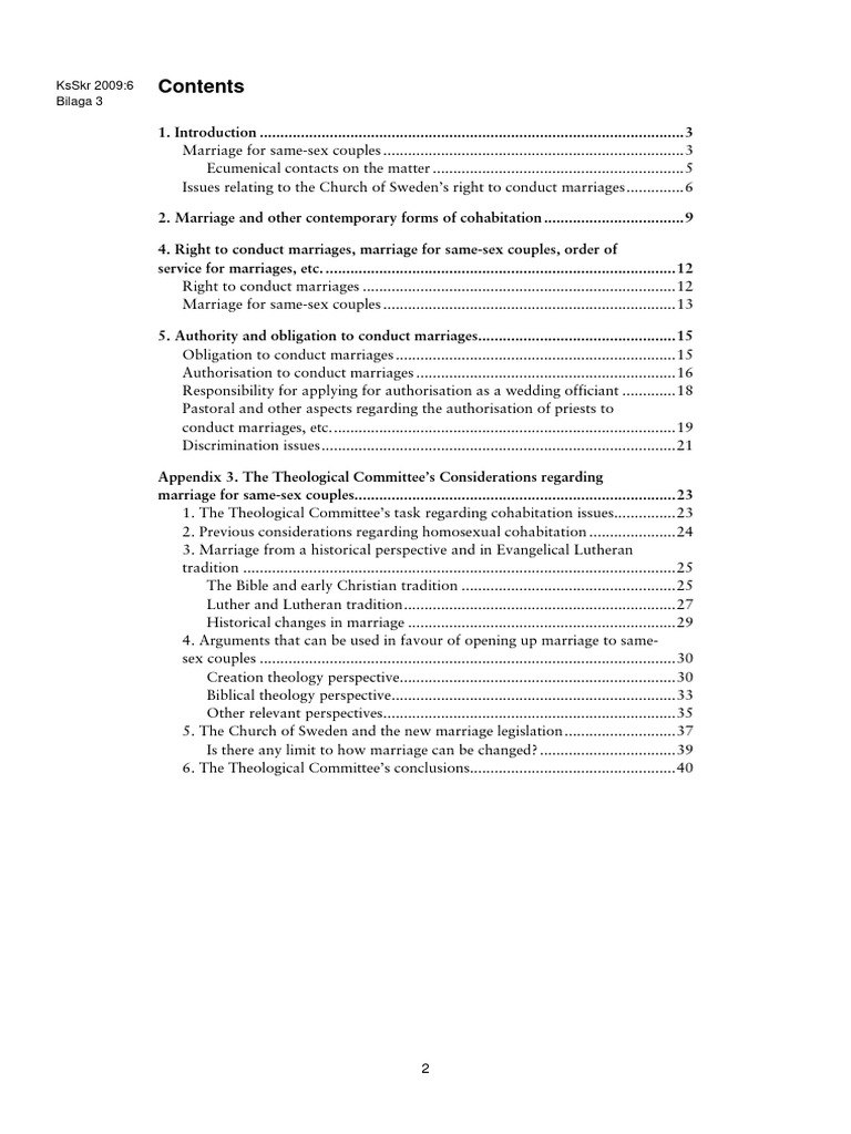 Marriage For Same Sex Couples. | PDF | Marriage | Divorce