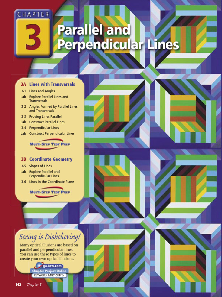 Understanding Parallel and Perpendicular Lines | PDF | Elementary ...