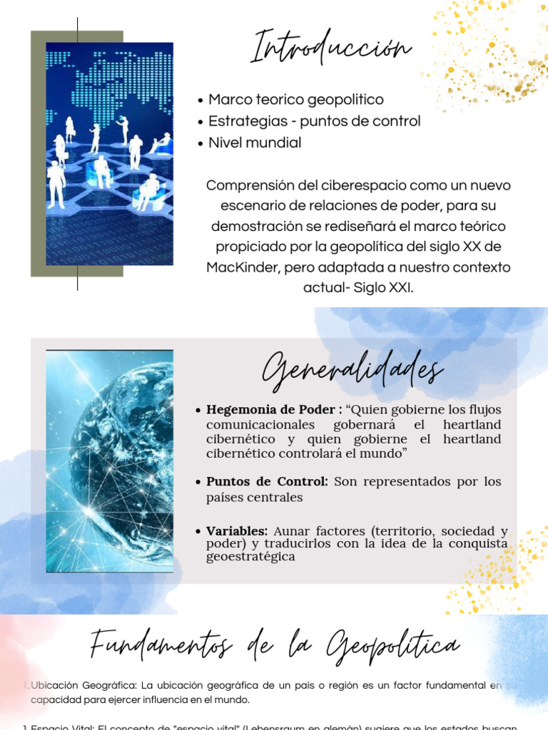 Geopolítica del Ciberespacio en el Siglo XXI | PDF | Geopolítica ...