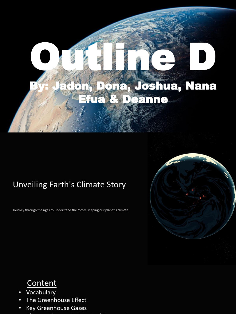Science Presentation Form 3 | PDF | Earth | Climate
