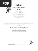 Be Your Own Scaffold Expert