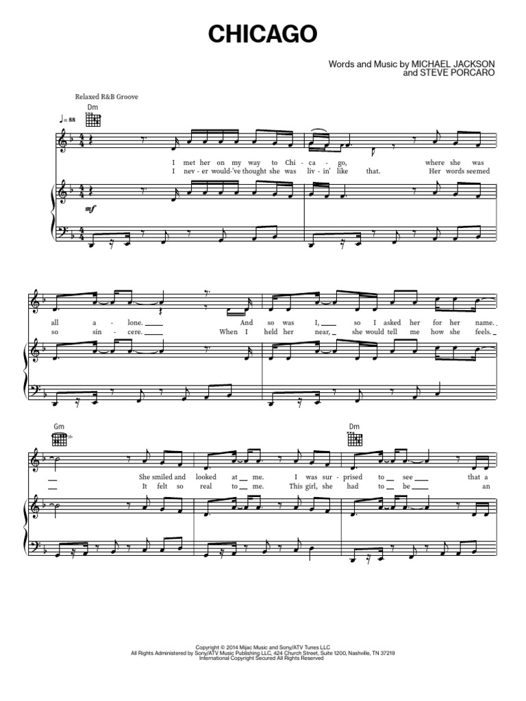 Chigaco | PDF | Michael Jackson