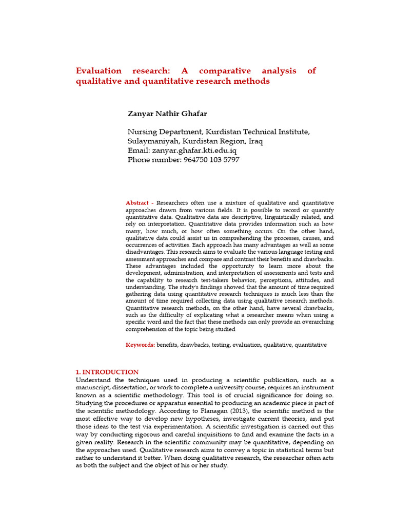 1.+JLLSCS Mar'24.+Ghafar+(Iraq) Evaluation+Research+a+Comparative ...