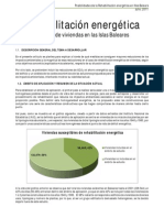 Posibilidades de La Rehabilitación Energética en Illes Balears