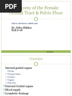 Anatomy of Female Genital Tract by Sidra Iftikhar