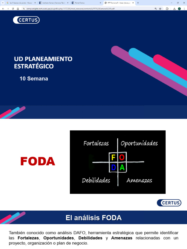 Análisis FODA: Estrategias Efectivas | PDF | Análisis FODA | Business