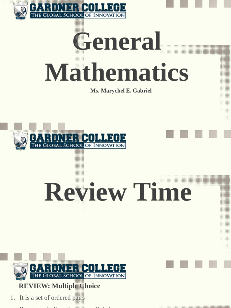 Rational Functions and Equations Review | PDF | Equations | Rational Number