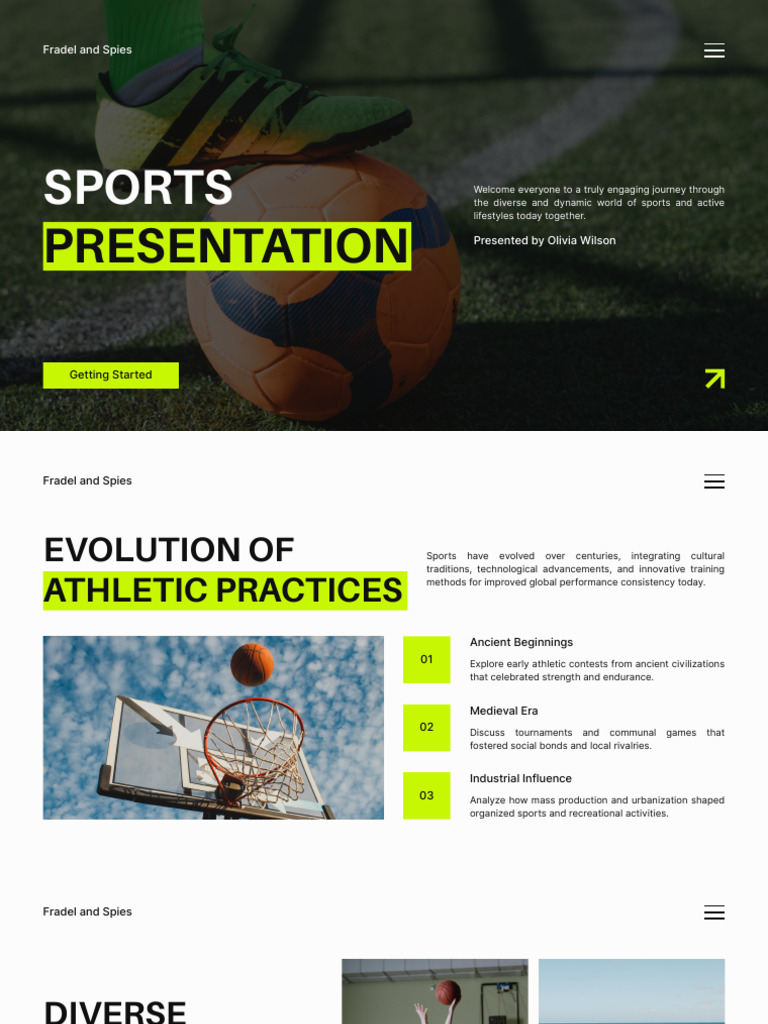 Sports Presentation | PDF | Wearable Technology | Sports