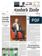 The Stanford Daily T: Caterpillar CEO Talks Leadership