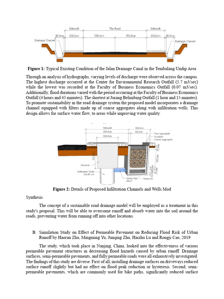 Sustainable Drainage Design Proposal | PDF | Flood | Surface Runoff