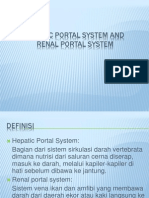 Hepatic Portal System and Renal Portal System