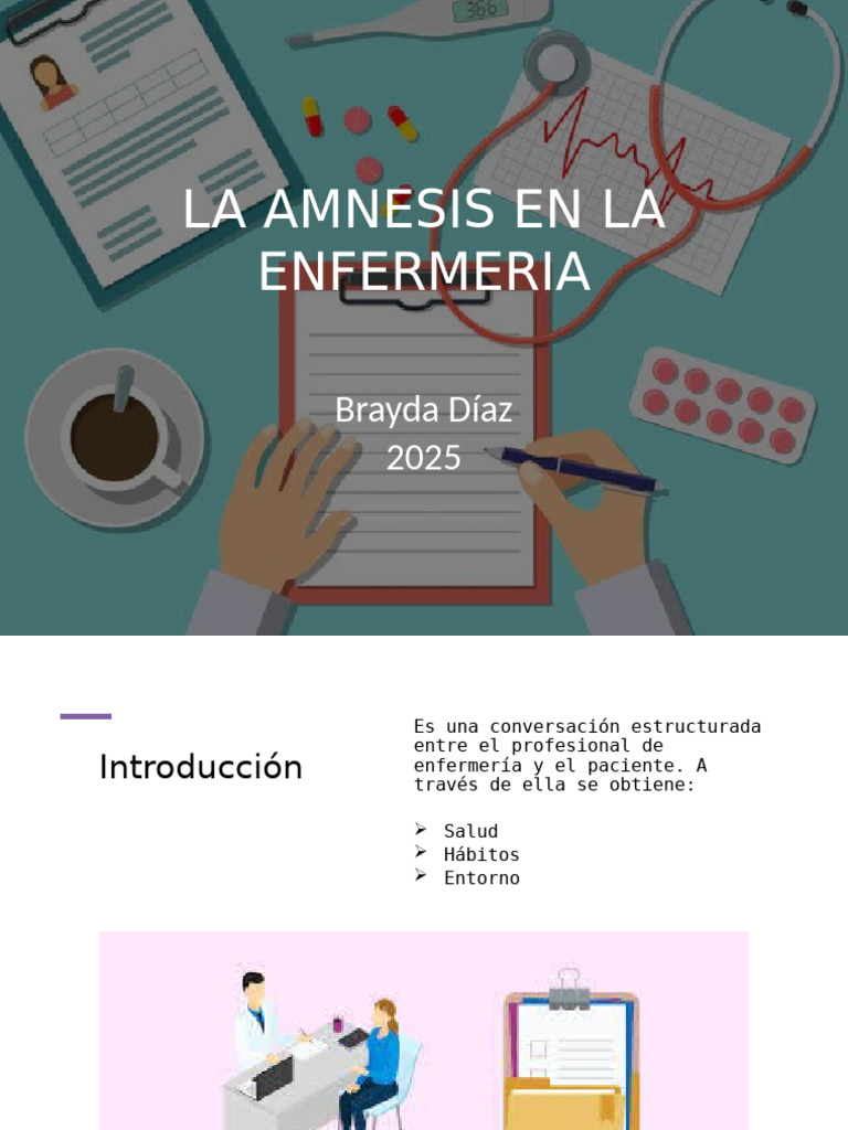 Anamnesis en Enfermería: Guía Práctica | PDF