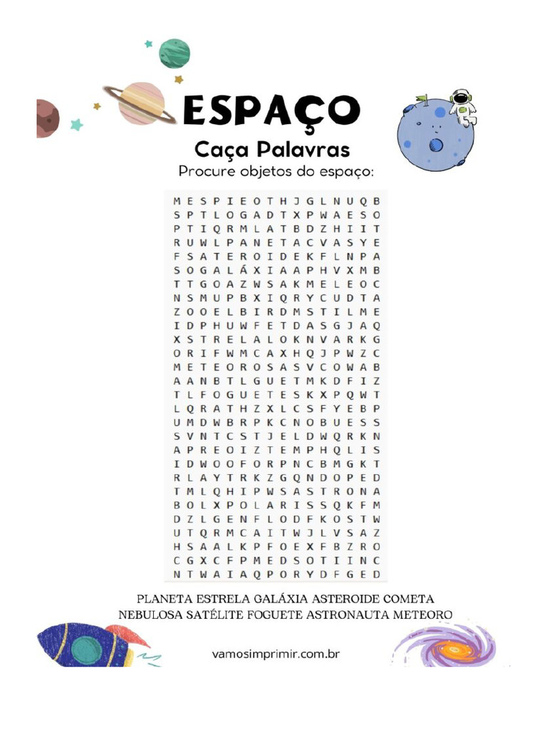 Caça Palavra 24 | PDF