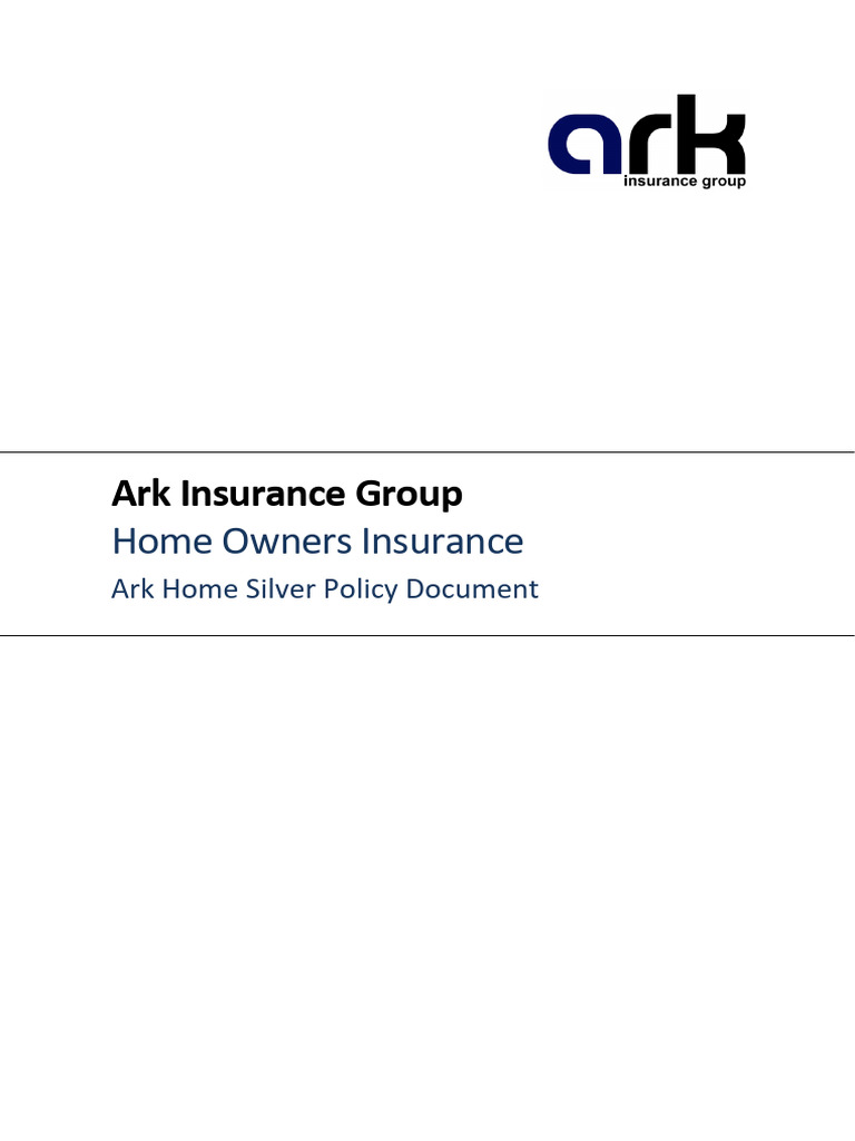 HQARK0007 | PDF | Insurance | Legal Liability