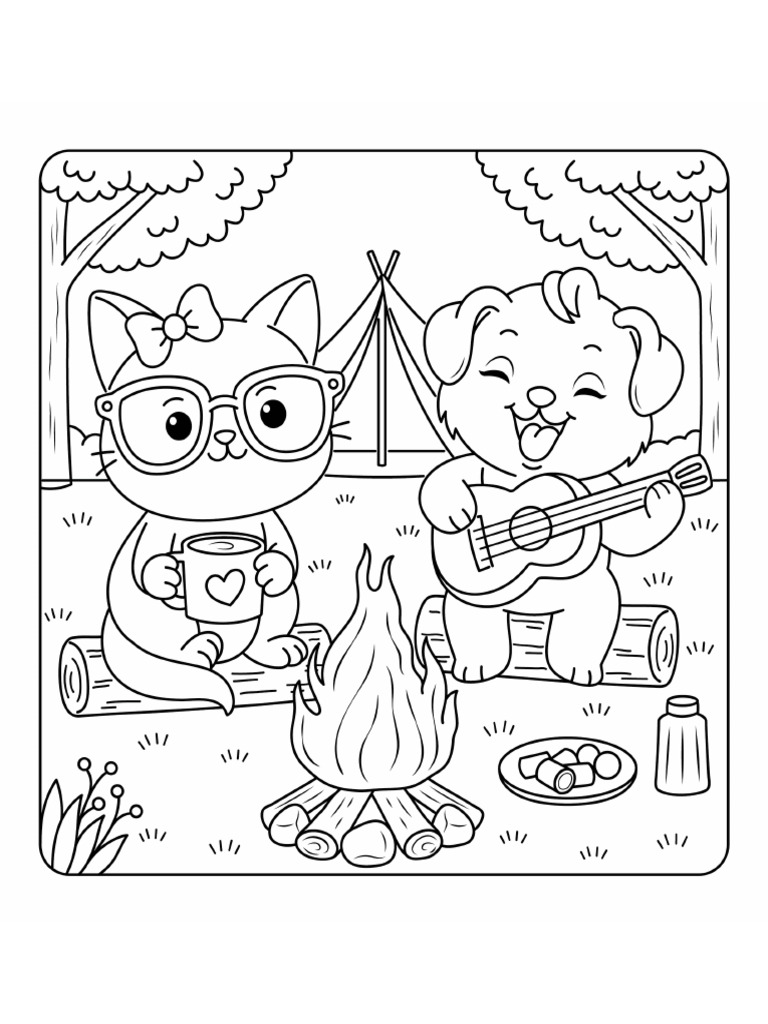 Cuddly Friends Sample Page | PDF